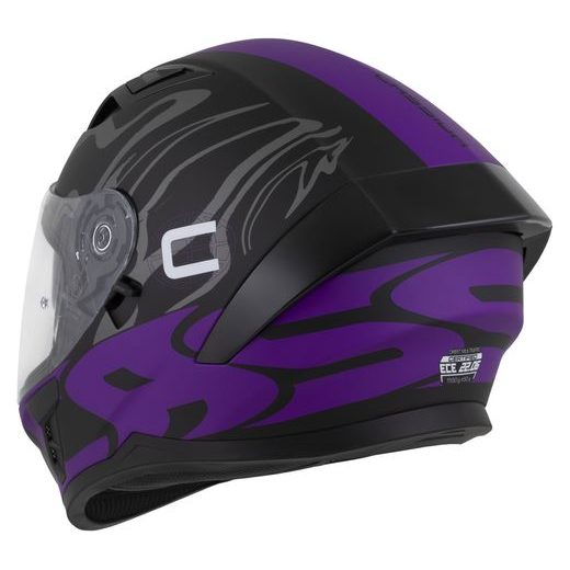 Integralna čelada CASSIDA Orbit Multivers black matt,purple,gray,white L
