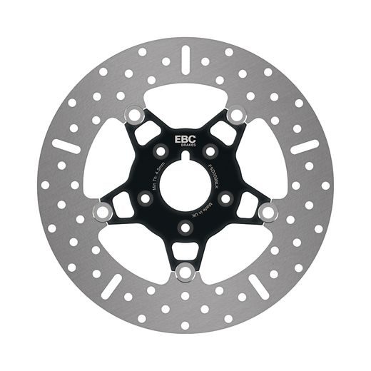 Zavorni disk EBC FSD009BLK Black chrome