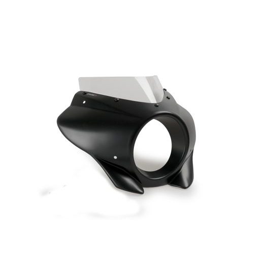 Semifairing PUIG MIRAGE SPORT 21604W clear matt black housing