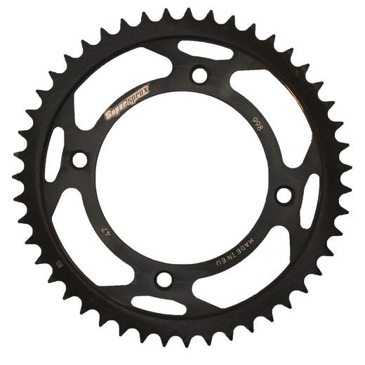 Zadnji verižnik (zobnik) SUPERSPROX RFE-998:47-BLK črna 47T, 428