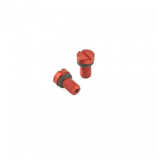 FF AIR BLEED SCREW K-TECH KYB(SHOWA 111-030-010R rdeč (par)