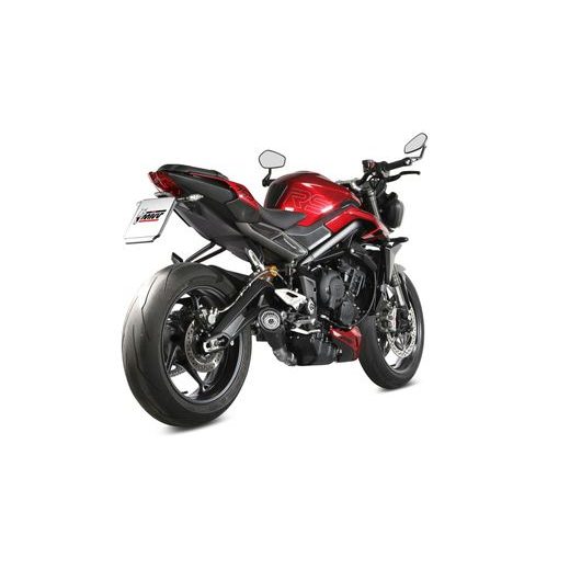 Full exhaust system 3x1 MIVV X-M5 T.027.SC5B Črn
