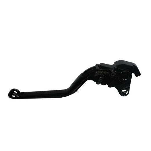 Clutch Lever ACCOSSATO ESV000 fixed CNC-worked aluminium, black