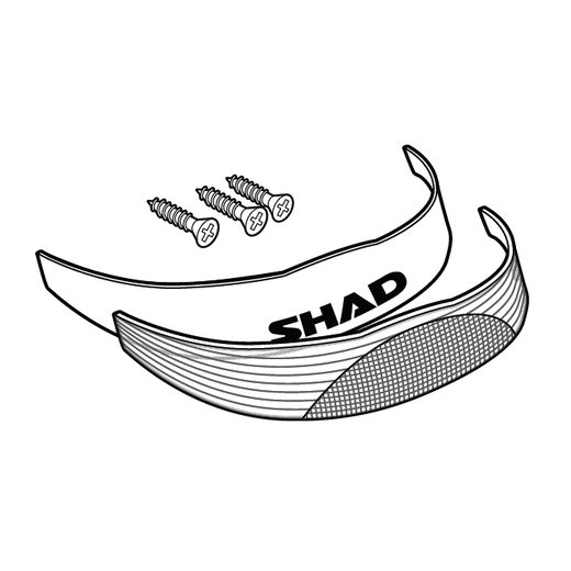 Reflector SHAD D1B291CAR za SH29 bela