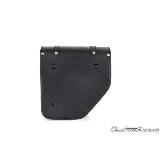 Leather saddlebag CUSTOMACCES IBIZA API001N črna par