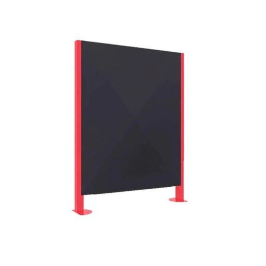 Movable partitions LV8 EQPM02.R L.1200mm rdeč