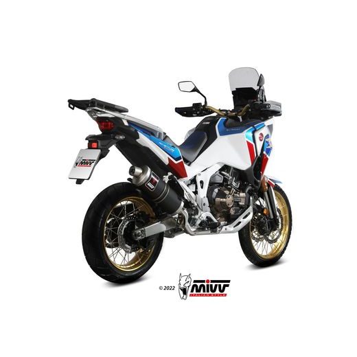 Dušilec (lonec) MIVV DAKAR H.079.LDKB Black Stainless Steel HONDA - CRF 1100 L Africa Twin [2020 - 2022]