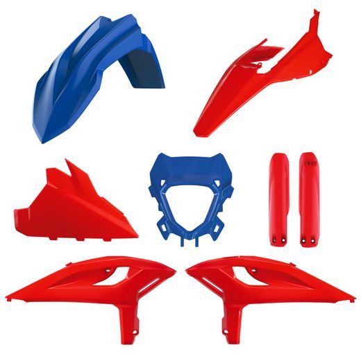 Set plastik POLISPORT 91602 Blue/Red