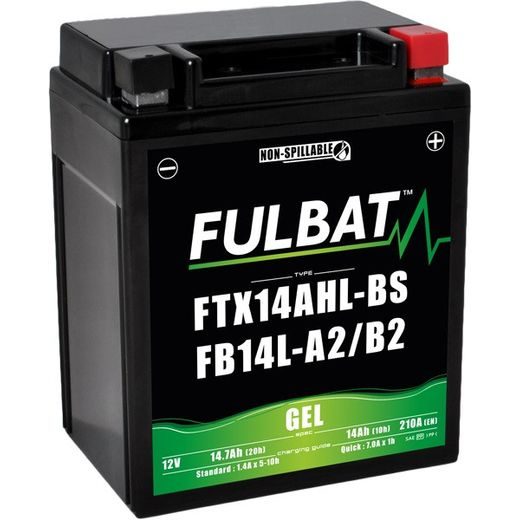 Gelski akumulator FULBAT FB14L-A2 GEL (12N14-3A) (YB14L-A2 GEL)