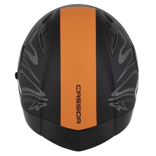 Integralna čelada CASSIDA Orbit Multivers black matt,orange,gray,white S
