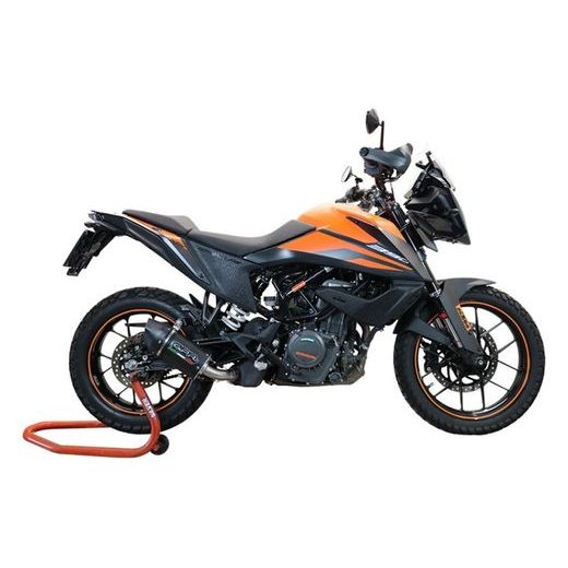 Slip-on exhaust GPR FURORE NERO KT.99.2.RACE.FUNE Matte Black