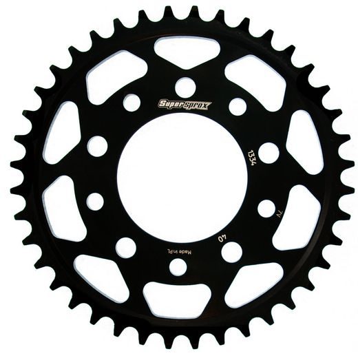 Zadnji verižnik (zobnik) SUPERSPROX RFE-1334:40-BLK črna 40T, 530