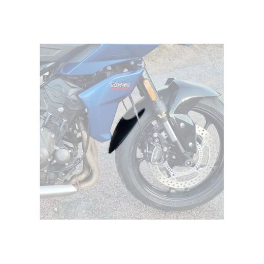 Front fender extension PUIG 21290N črna