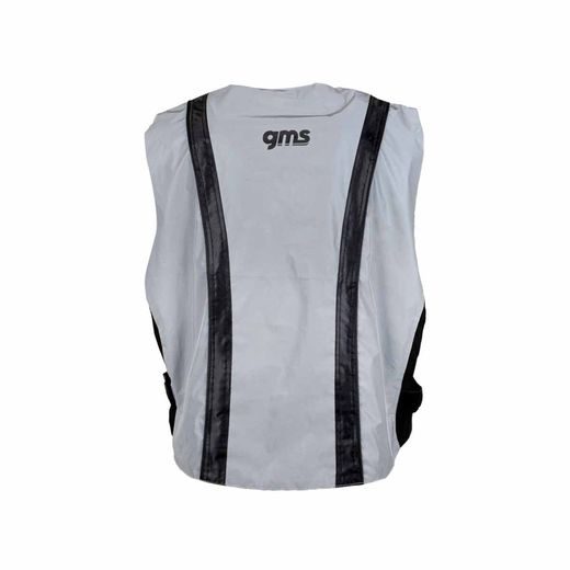 Casual vest GMS LUX ZG31903 grey-reflective 2XL