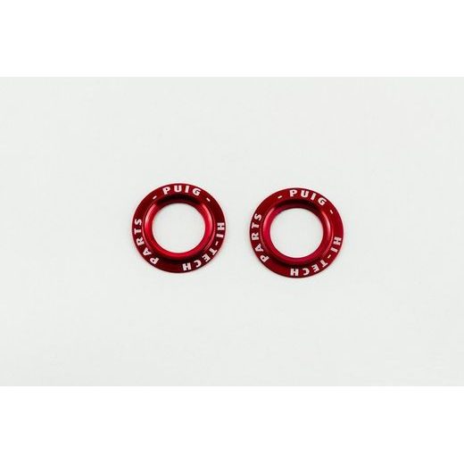 Rings for axle sliders PUIG PHB19 20025R rdeč
