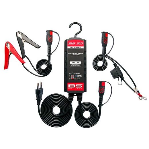 Polnilec za Akumulator BS-BATTERY SMART BS30 (suitable also for Lithium) 12V 3A
