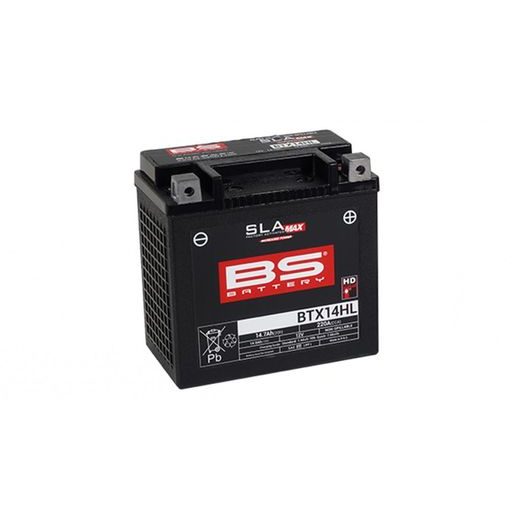 Tovarniško aktiviran akumulator BS-BATTERY BTX14HL (FA) (YTX14HL (FA)) SLA MAX