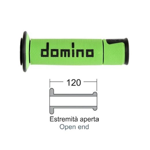 Ročaji (Gripi) DOMINO Road-Racing 184161260 green/black