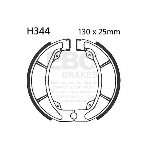 Brake shoe set EBC H344