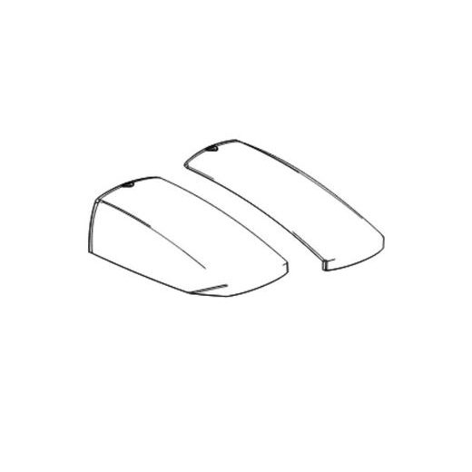Pokrov kovčka ( Cover ) SHAD SH23 D1B23E25 aluminium look