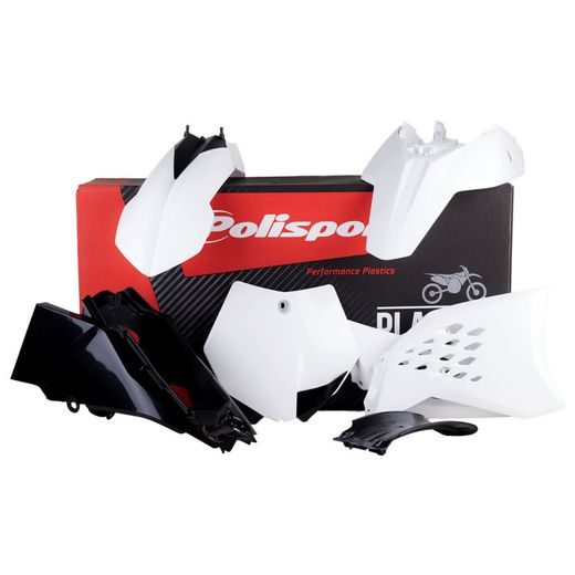 Set plastik POLISPORT 90202 Bela