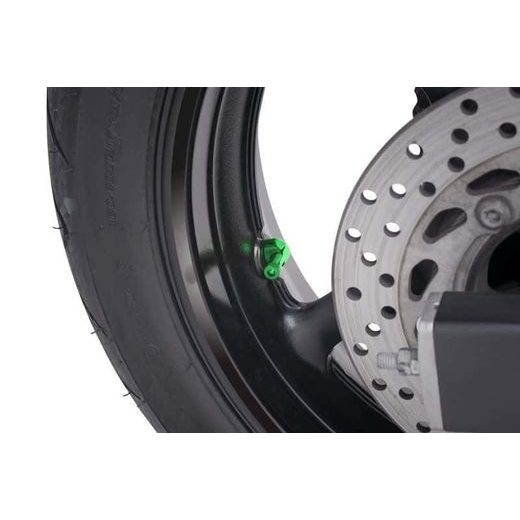 Valves for tubeless wheels PUIG 5591V zelena D 11mm