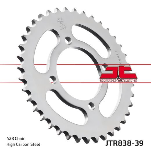 Zadnji verižnik (zobnik) JT JTR 838-39 39T, 428