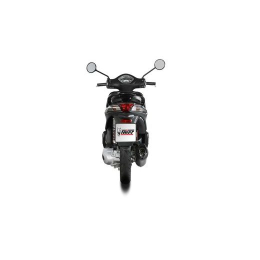 Celoten izpušni sistem 1x1 MIVV MOVER MV.PG.0009.LV Črn