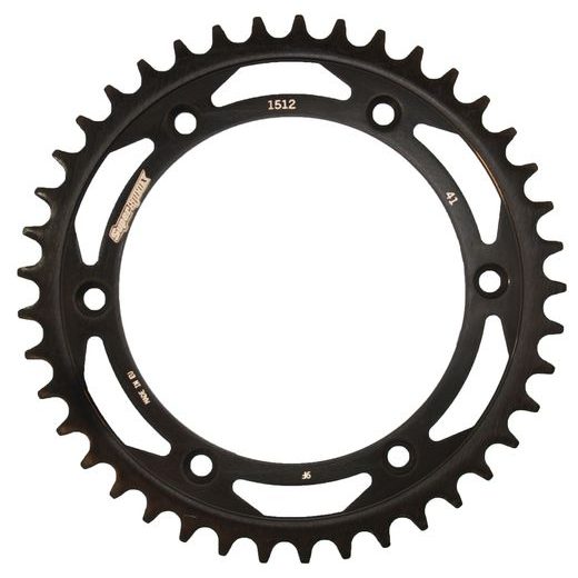 Zadnji verižnik (zobnik) SUPERSPROX RFE-1512:41-BLK črna 41T, 520