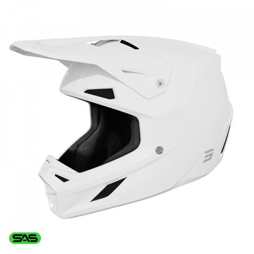 Helmet SHOT SPEED SOLID A05-21OB-S02-08 white glossy S