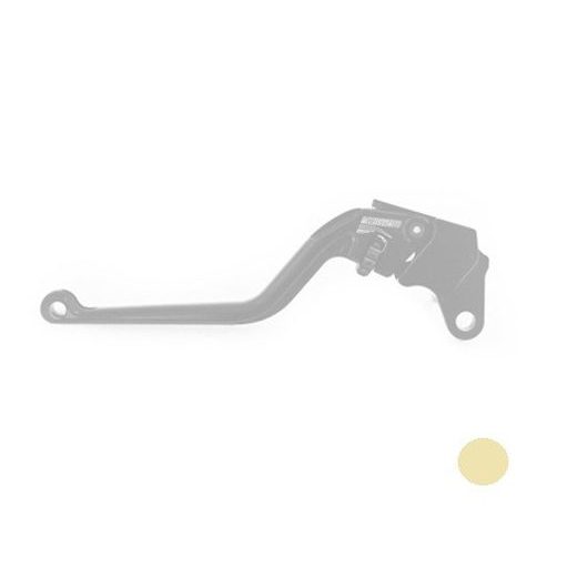 Clutch Lever ACCOSSATO ESR15L CNC machined zlata