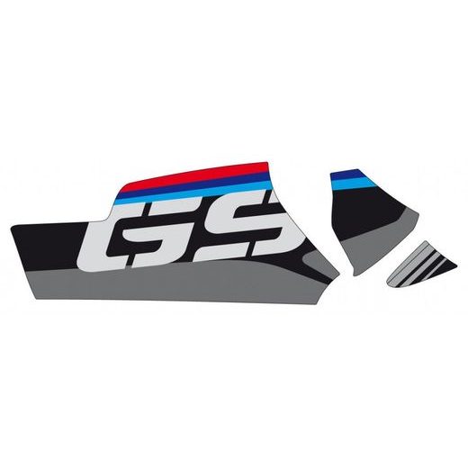 Swing arm protector kit stickers PUIG GS 20153N črna
