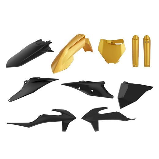 Set plastik POLISPORT 91052 Gold/black