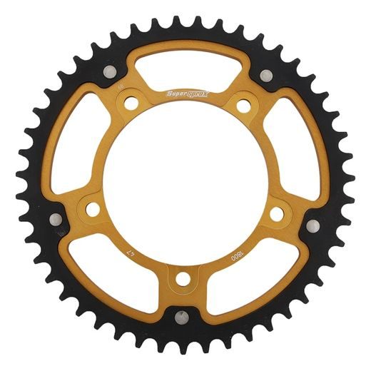Zadnji verižnik (zobnik) SUPERSPROX STEALTH RST-1800:47-GLD zlata 47T, 530