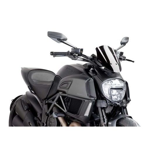 Windshield PUIG NEW GEN. SPORT 7592N črna