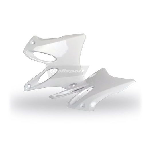 Radiator scoops POLISPORT 8426000001 (par) bela