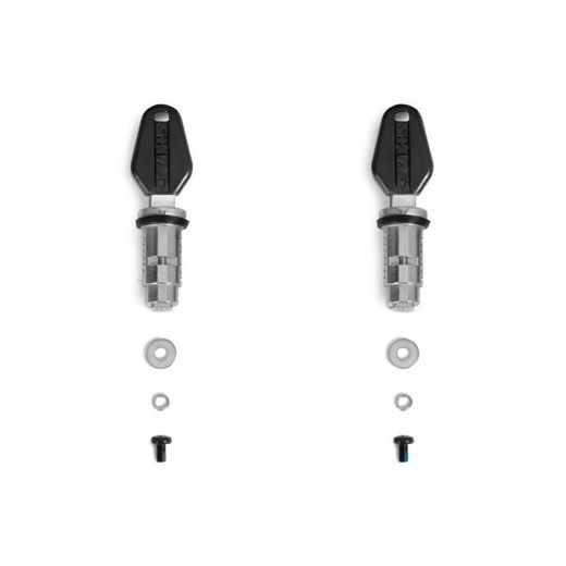 Key set + 2 black-key cylinders SHAD 204115R for TR40 and SH38X
