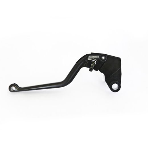 Clutch Lever ACCOSSATO ESK828 fixed CNC-worked aluminium, black