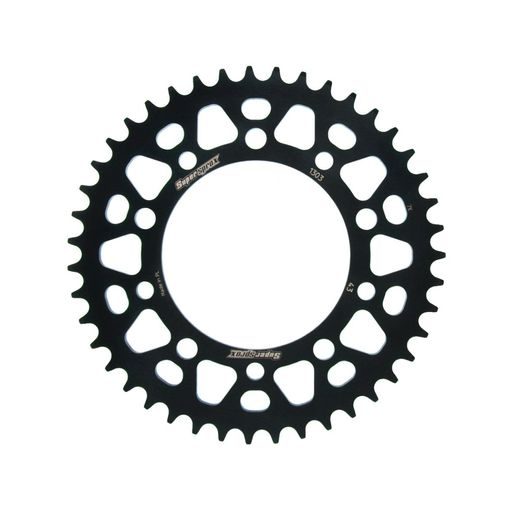 Rear ALU sprocket SUPERSPROX RAL-1303:43-BLK črna 43T, 520