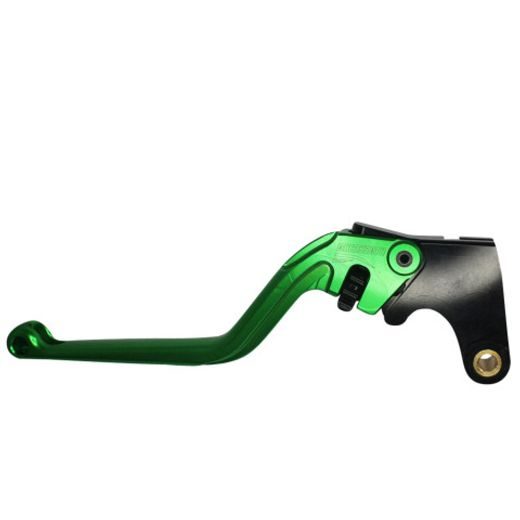 Clutch Lever ACCOSSATO ESS035 fixed CNC-worked aluminium, green
