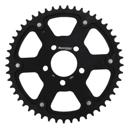 Zadnji verižnik (zobnik) SUPERSPROX STEALTH RST-7081:49-BLK črna