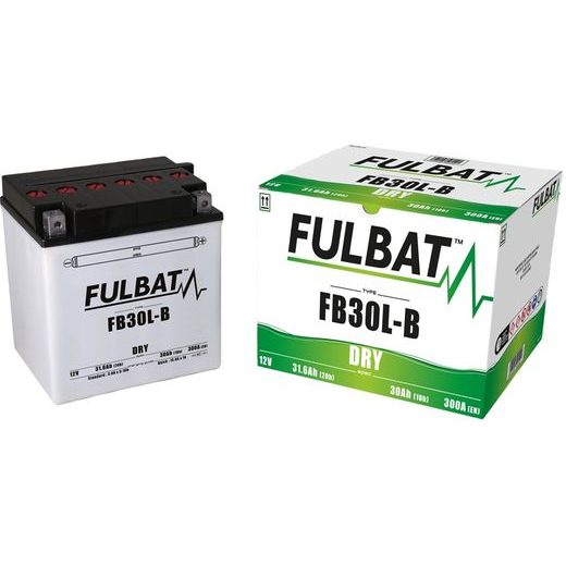 Konvencionalen akumulator (priložena kislina) FULBAT FB30L-B (YB30L-B) Kislina priložena