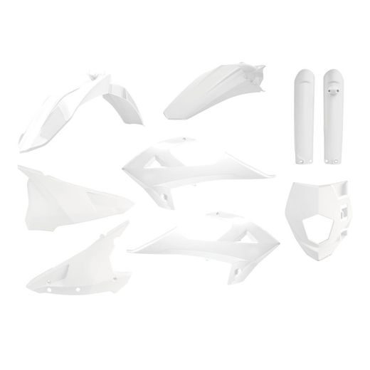 Set plastik POLISPORT 91031 enduro bela