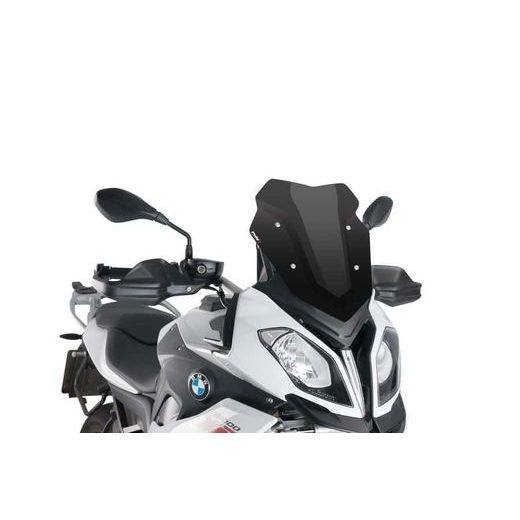 Windscreen PUIG RACING 8543N črna