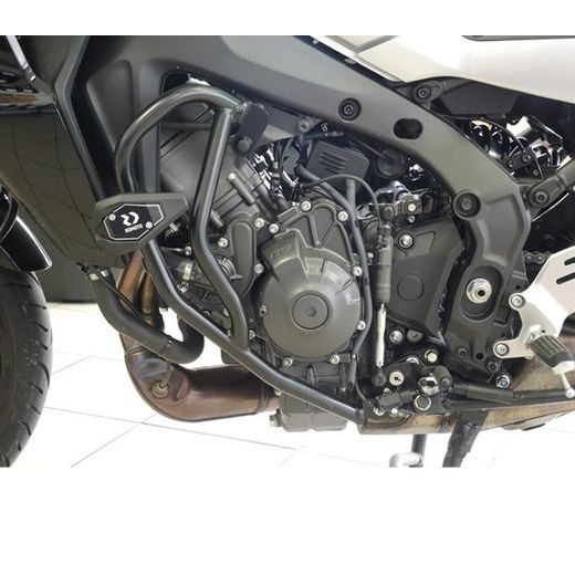 Engine guards RDMOTO CF158KDSL01K Črn (with protectors)