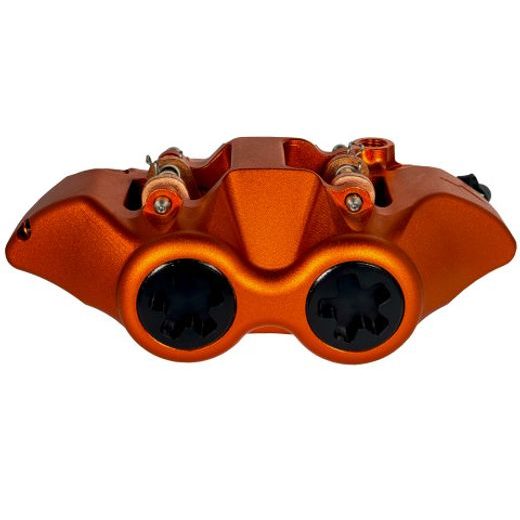 Radial brake caliper ACCOSSATO PZ004 forged monoblock 108 mm distance with pistons in aluminium