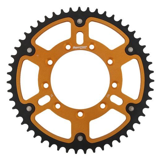 Zadnji verižnik (zobnik) SUPERSPROX STEALTH RST-151:51-GLD zlata 51T, 520