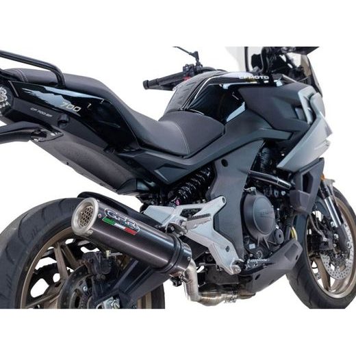Slip-on exhaust GPR M3 CF.4.1.CAT.M3.PP Brushed Stainless steel