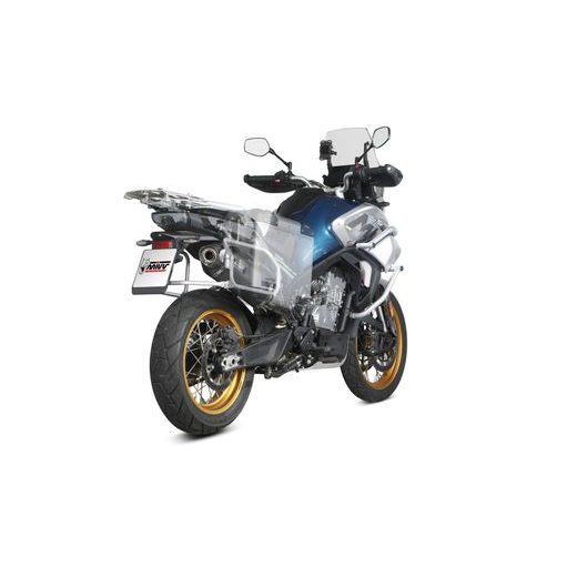 Dušilec (lonec) MIVV SPEED EDGE CF.001.LRB Črn for CF MOTO 800 MT (2022-2026)