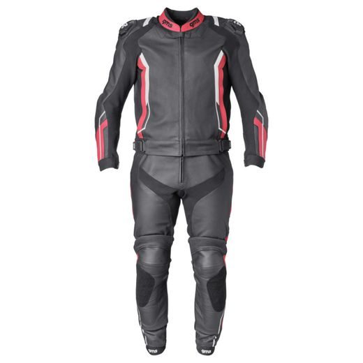 2pcs leather suit GMS GR-1 ZG70000 black-red-white 52H